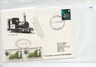 GB - Railway Cover (RC 185) - Talyllyn Railway - no.  2 Dolgoch first day back