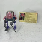VTG 1989 TEENAGE MUTANT NINJA TURTLES KRANG BRAIN COMPLETE TMNT  with card