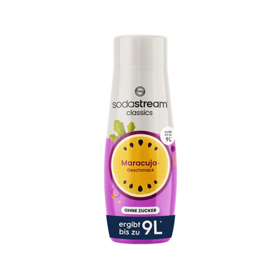 Sodastream Zeros Getränkemix, Passionsfruchtgeschmack, 440 Ml