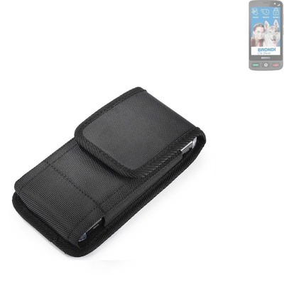 Holster für Brondi Amico Smartphone Pocket Gürteltasche Schutzhülle Tasche Ha
