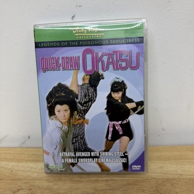 Quick-Draw Okatsu DVD Legends of the Poisonous Seductress Female Swordplay