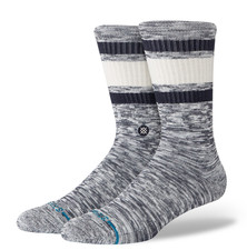 NWT Stance Combed Cotton Blend Crew Socks - Slub Boyd Crew   Medium