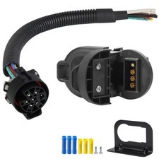 Trailer Wiring Harness Kit,Towing Solutions Multi-Tow Wiring Kit with Bracket...