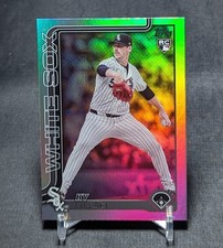 Ky Bush Rainbow Foil Rookie RC 2025 Topps Series 1 Card #280 Chicago White Sox