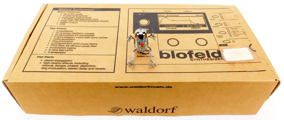 Waldorf Blofeld Desktop Synthesizer +SL License + OVP + Neuwertig+ 1,5J Garantie - Bild 4 von 4