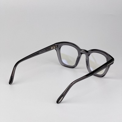 Tom Ford Women Eyeglasses Clear Grey Blue Light Block FT5961  display picture 2