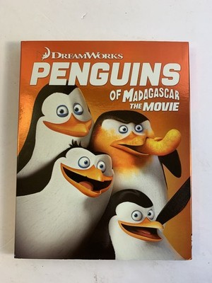 Penguins of Madagascar The Movie Blu-ray DVD Digital HD DreamWorks Animation PG