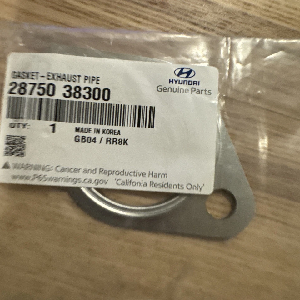 EE. UU. - Nuevo tubo de escape genuino Hyundai a junta de colector 28750-38300 Foto 3 de 4