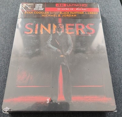 BLURAY 4K ULTRA HD / COLLECTOR STEELBOOK NEU / SINNERS / sehr guter Zustand