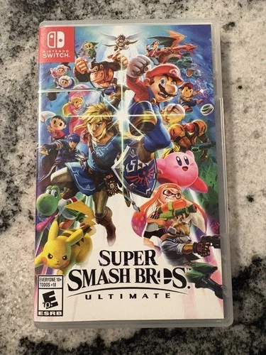 Super Smash Bros. Ultimate - Nintendo Switch (Case and Cartridge)