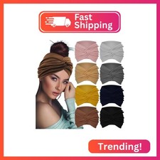 Sefiinh Extra Wide Headbands For Women 7'' Large Headband Twist Head Bands Women