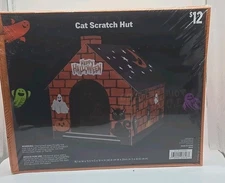 Halloween Haunted House Cat Scratch Hut -Play House