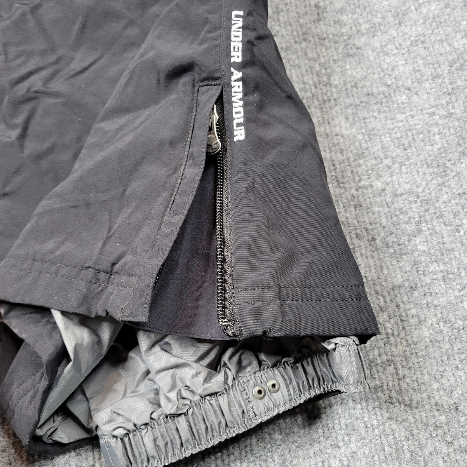 Under Armour Pants Mens Large Black Snow Ski Waterproof Windproof Winter Outdoor thumbnail 5