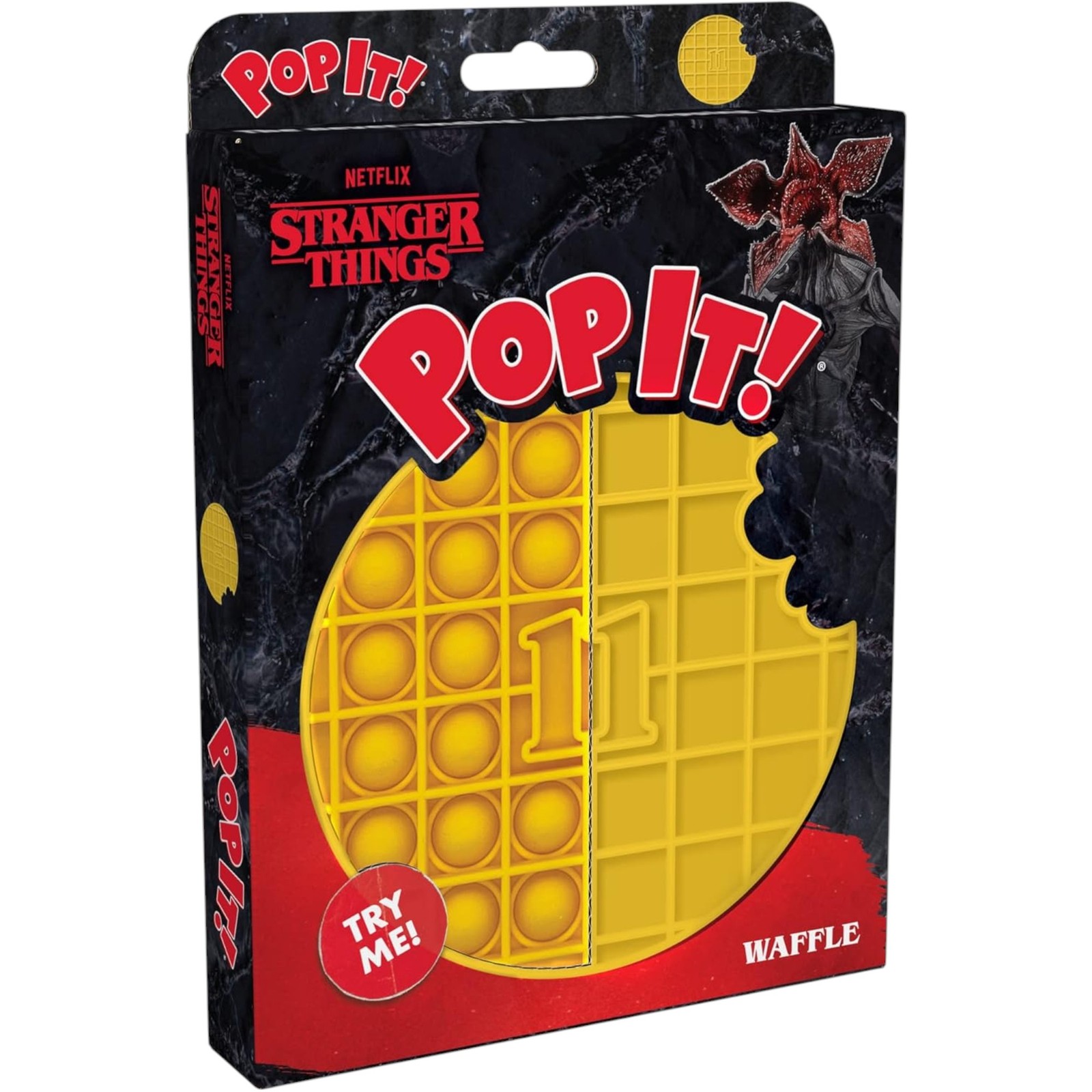 Buffalo Games - Попробуй! Сенсорная вафельная игрушка-непоседа от Netflix Stranger Things