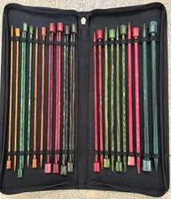Knitter's Pride Dreamz Wood Single Point Needle Set 10"/14" with Case US 2.5-11