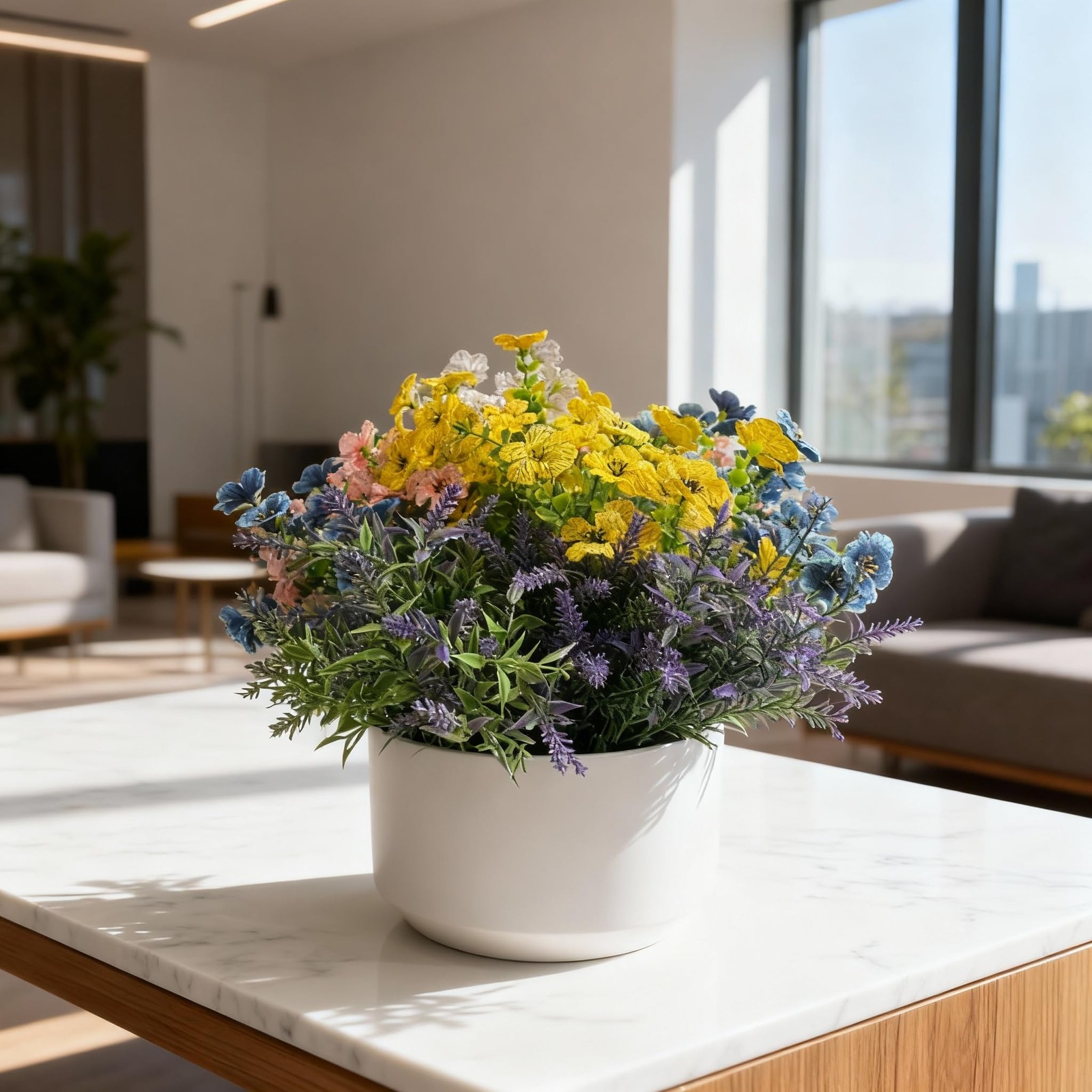 Christmas Home Decor Artificial Flowers Decoration Faux Plants,Fake Flowers A...