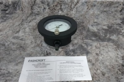 #ad Ashcroft 45 1082AS 02L 400 PSI 4 1 2 In Nominal Dial Size Test Pressure Gauge $99.99