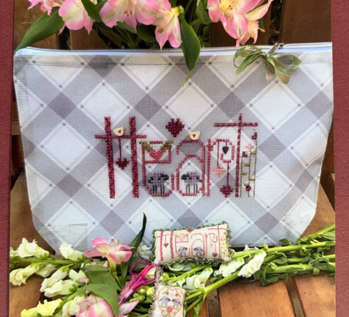NEW Shepherd's Bush Heart Valentine Love Friend Project Bag Cross ...