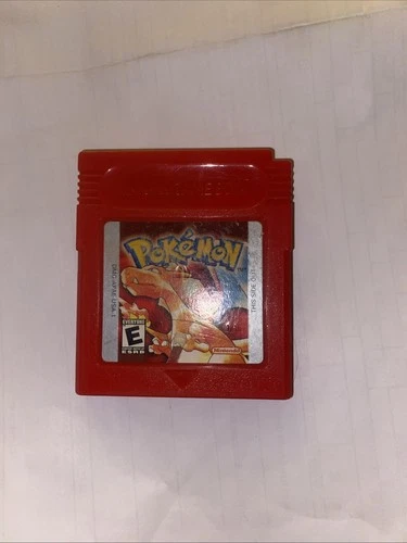Pokémon Red Version Nintendo Game Boy 1999 Authentic Cartridge New Battery Saves