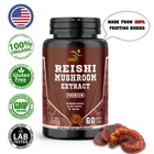 REISHI MUSHROOM STRONGEST ORGANIC CAPSULES LINGZHI LUCIDUM EXTRACT PILLS SPORES