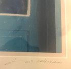 Bill Coleman Amish No. 1060 Artists' Proof, sgnd "self portrait," matted 24"x20" — photo 4