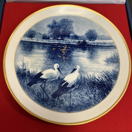 Meissen Limited Edition Plate Wild Bird Series 1987 W/ Box, Certificate included - Picture 5 of 6