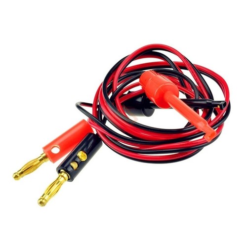 Zuverlässiger Haken Clip Elektrokabel Messleitungen mit Bananenstecker Steckver - Bild 5 von 23