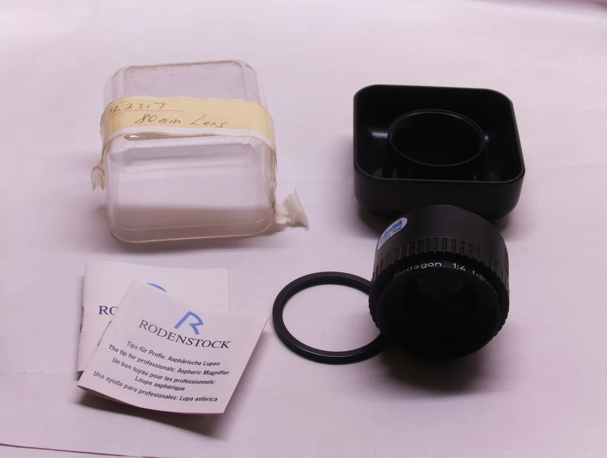 Rodenstock 80mm Focal Camera Lenses for sale | eBay
