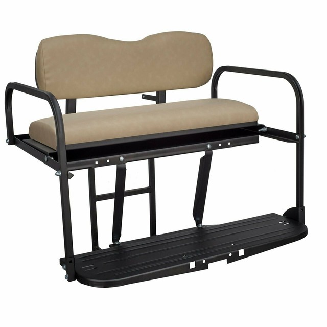 Club Car Precedent Golf Cart GTW Flip Flop Rear Seat Kit Fold Down Back
