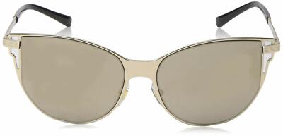 Versace VE2211 cat-eye sunglasses with a gold-tone frame Amazon.com: Versace Woman Sunglasses Gold Frame, Dark Grey  main image 3