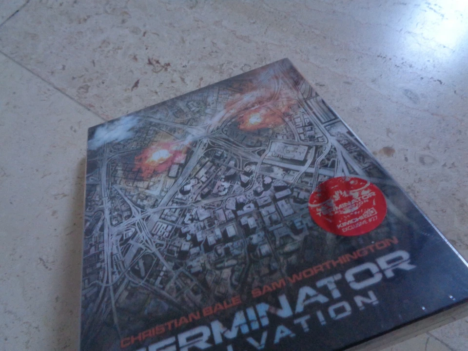 Terminator Salvation LENTI slip BluRay SteelBook Christian Bale Anton Yelchin - Image 3 of 4