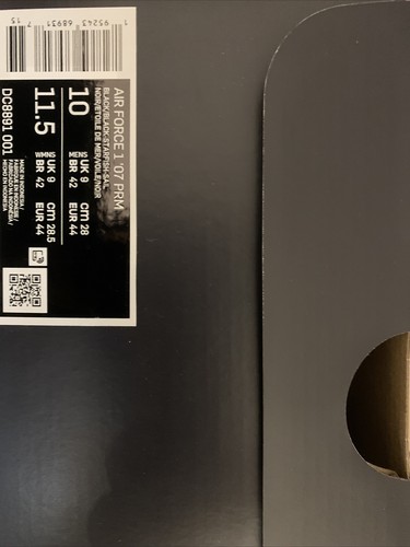 Size UK 9 - Nike Air Force 1 '07 Premium Halloween 2021 - Picture 3 of 6
