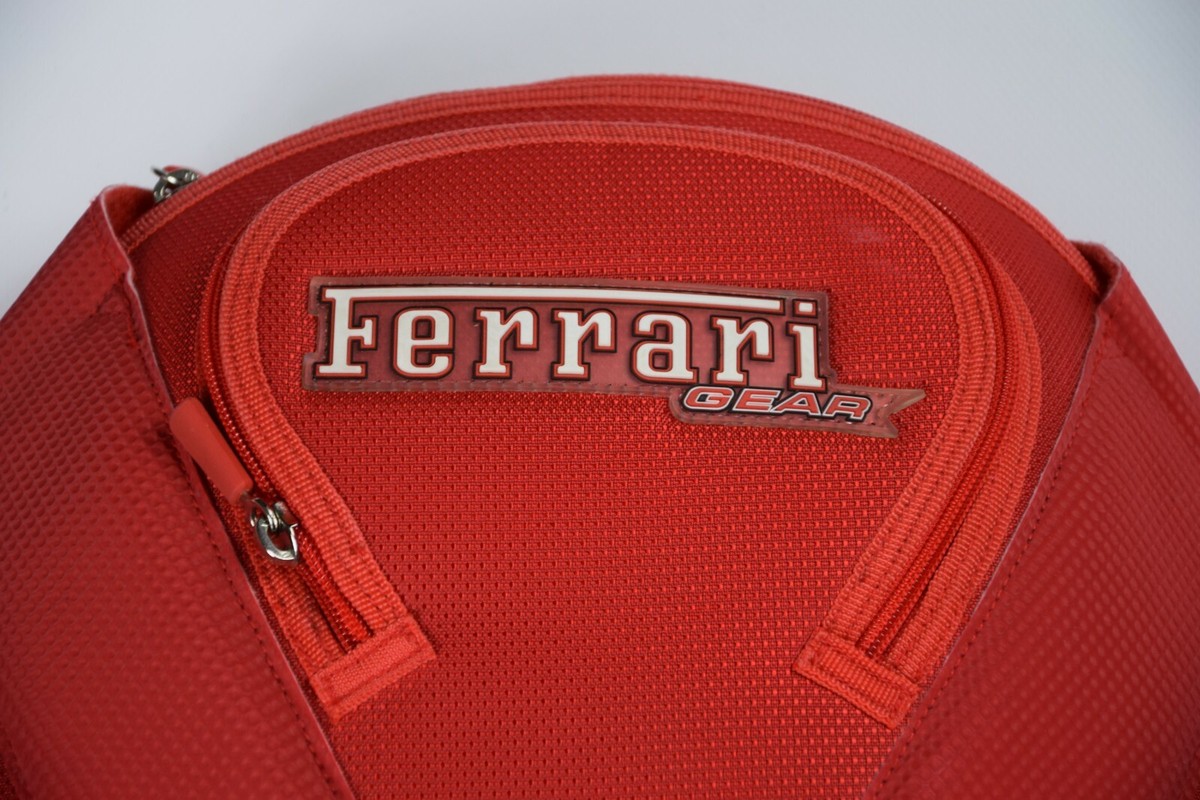 Ferrari Backpack bag Rucksack Red Gear Box Limited Edition