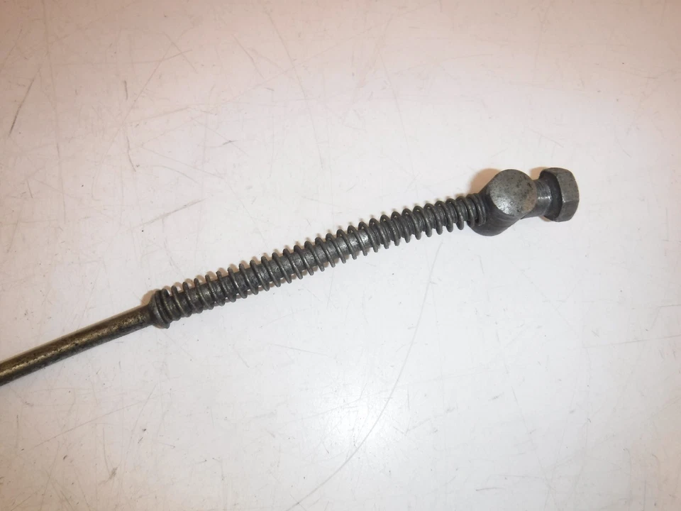 Kawasaki 750 CSR 1982 OEM línea de cable de enlace de freno trasero Foto 3 de 4