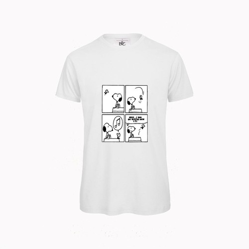T-SHIRT maglietta con stampa personalizzata maglia logo grafica foto Snoopy  | eBay