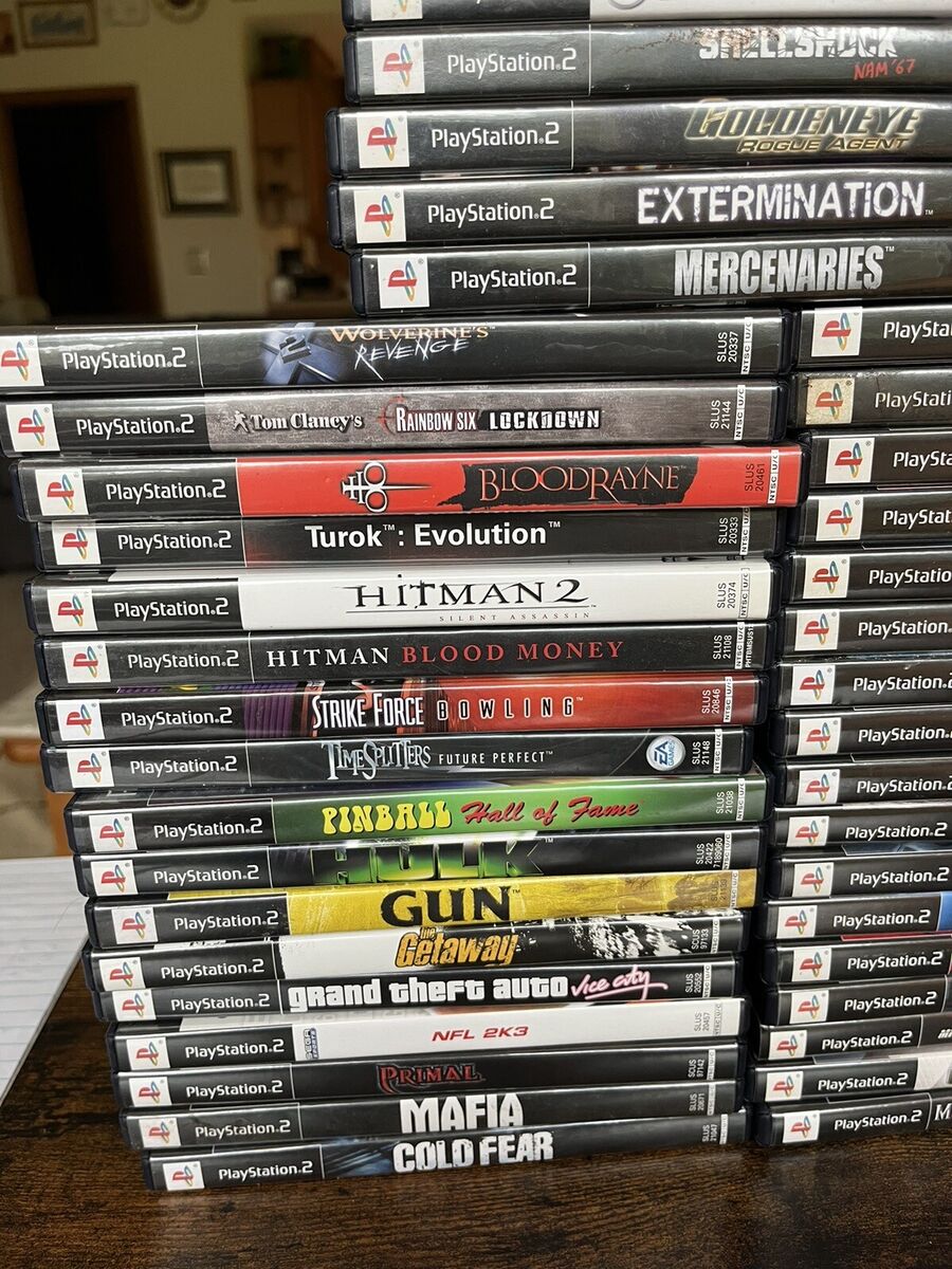 Playstation 2 (PS2) Games! Pick & Choose! Many Great Games! Great Selection  :)