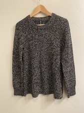 Athleta Women s Size Small Black Wool Blend Sierra Marled Sweater