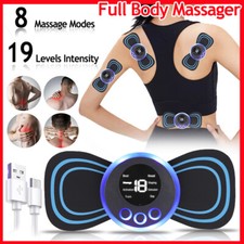Portable Neck Massager Full Body Back Stimulator Pain Relief Device Health 2023