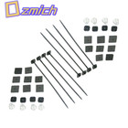 2X Universal Electric Radiator Cooling Fan Mounting Kits Strap Ties Fans Line