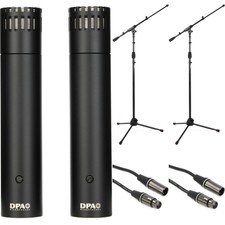 Dpa 2015 Small-diaphragm Condenser Microphones (matched Stereo Pair) Stand