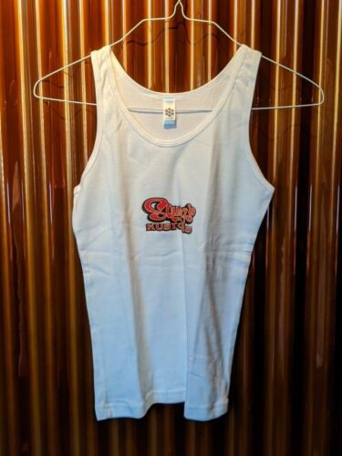 Squeeg's Kustoms Women's Logo White Tank Top - Picture 1 of 2
