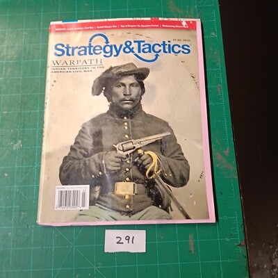 Strategy &Tactics Magazine #291  Warpath: Indian Territory 2015  VG Unpunched