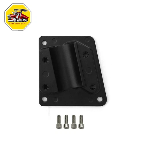 Black Door Mirror Arm Aluminum Bottom Mount Bracket Passenger Side for Peterbilt
