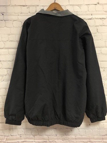 Weatherproof Performance XL Black Gray Full Zip Windbreaker Lined Pockets Jacket - Picture 7 of 11