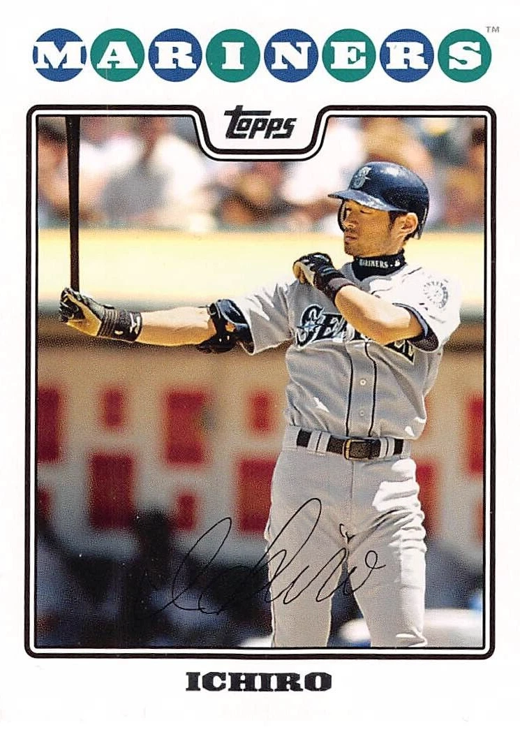 2008 Topps Seattle Mariners - Ichiro Suzuki #SEA1 for sale | eBay