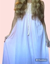 Vintage MCM Jodee Pale Pink Romantic Nightgown Sz. Medium Fairycore