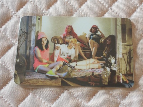 f(x) FX 2nd Album Pink Tape Photocard Set KPOP Amber Krystal Victoria Luna Sulli - Picture 12 of 15