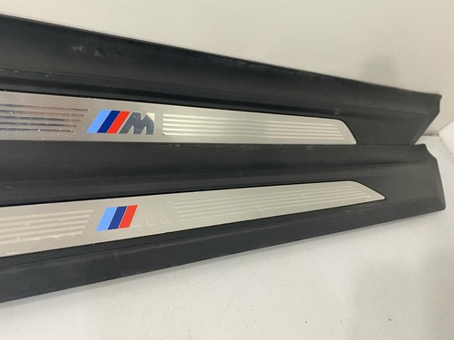 BMW 4 Cabrio F33 M-Pack Door Sill Trim Plates 2015 8054525 8054526 OEM - Foto 5 di 11