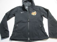 Nike Womens Size S Track Jacket Black Hooded Active Outerwear