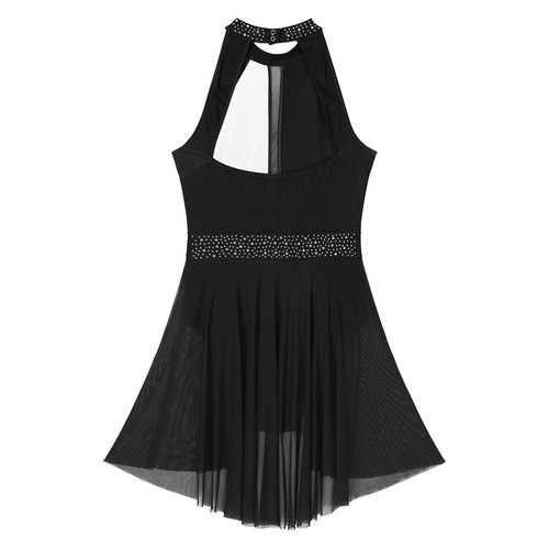 Mujer Vestido de Baile Gimnasia Patinaje Artístico Una Pieza Leotardo Sin Mangas - Imagen 78 de 89